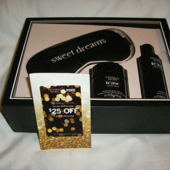 Victoria's Secret Fine Fragrance Tease Candy Noir Experience Set NEW SEALED - Picture 8 of 9
